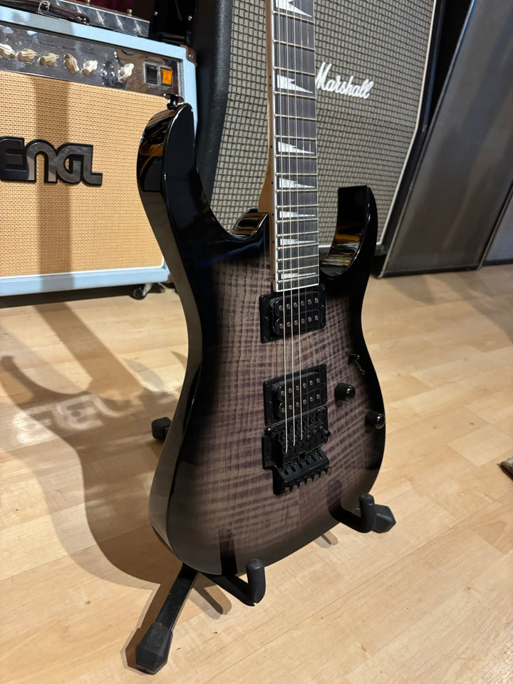 Ibanez GIO RG (Transparent Black Sunburst) GRG320FATKS (Demo)