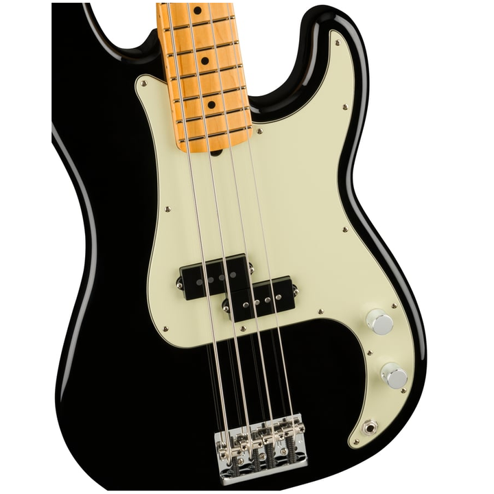 Fender American Professional II Precision Bass (Black) Electric Bass Guitar