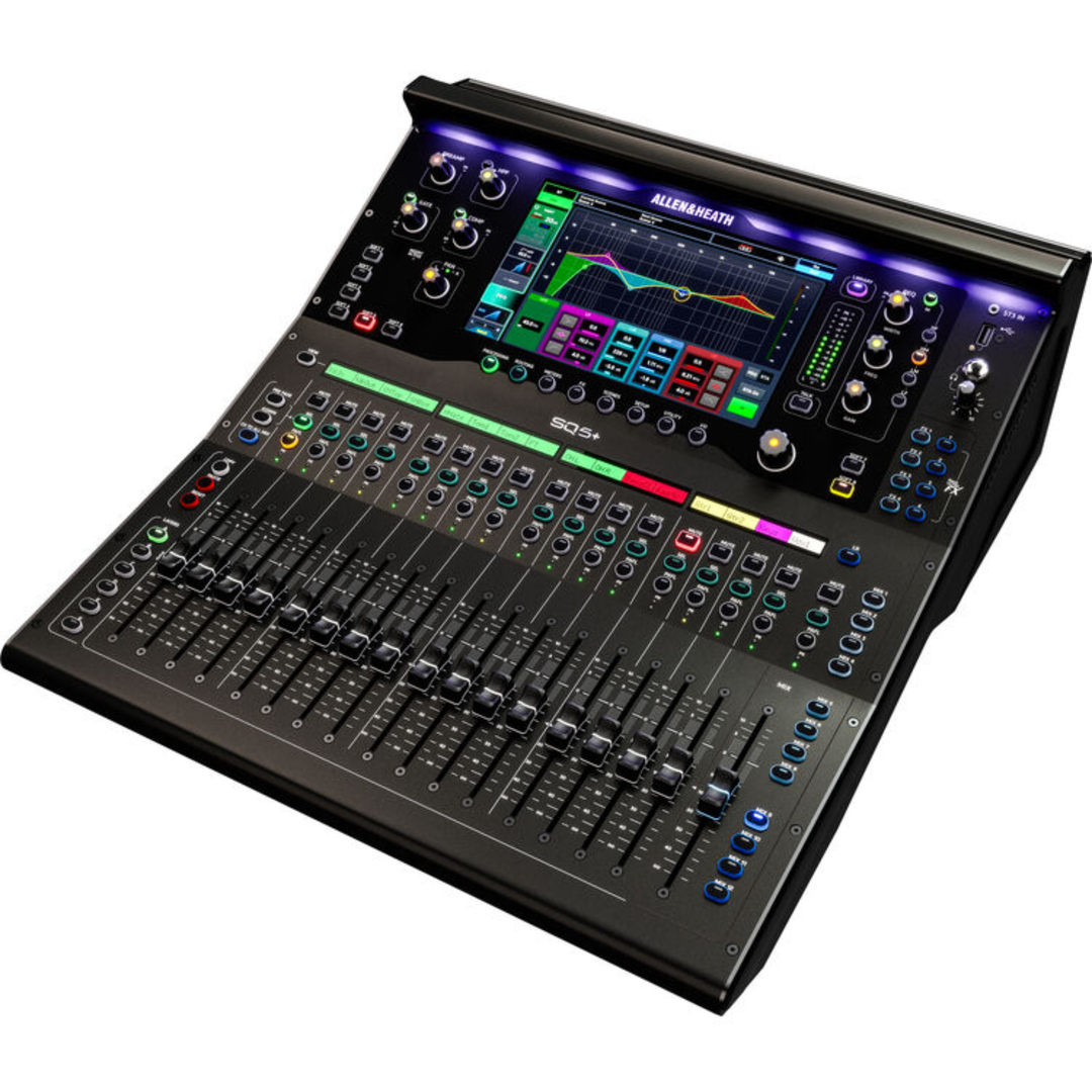 Allen & Heath  SQ-5+  48 Channel / 44 Bus / 17 Fader Digital Mixer with RackUltra FX