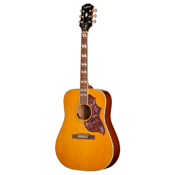 Epiphone Hummingbird Studio Acoustic/Electric Guitar with Gigbag - Antique Natural