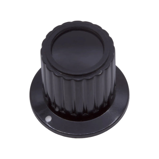 Official Orange replacement 19mm black push/pull knob for Orange amplifiers with push/pull switching.