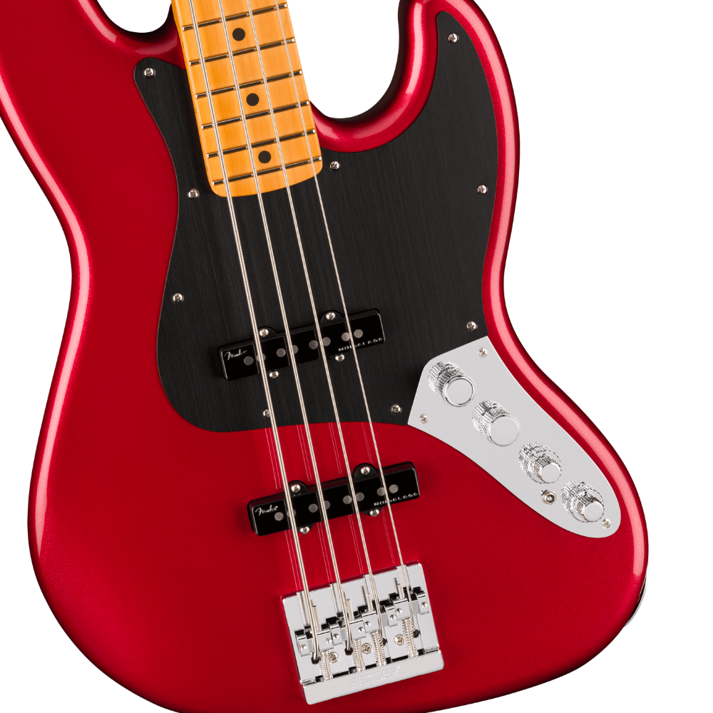 Fender American Ultra II Jazz Bass (Sinister Red) Electric Bass Guitar