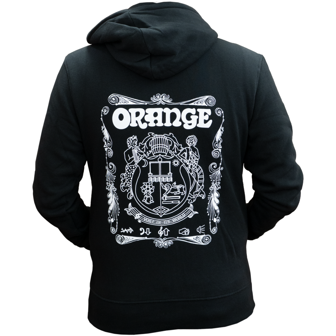 Orange Amplifiers Hoodie (Black)