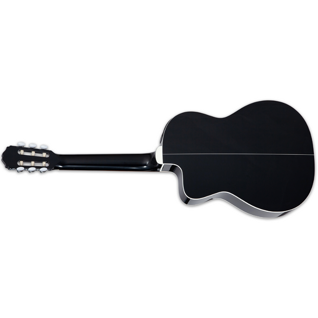 Takamine GC2CE-BLK Classical Cutaway Spruce top - Mahogany(Sapele) TP-4T Preamp RH Acoustic Electric Guitar - Black Gloss