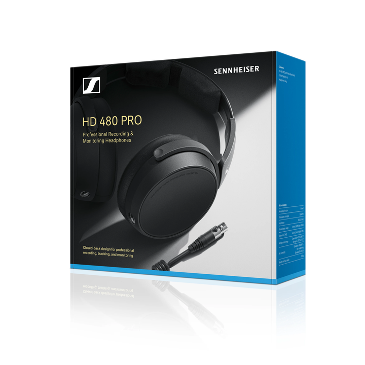 Sennheiser HD 480 PRO Professional Studio Headphones