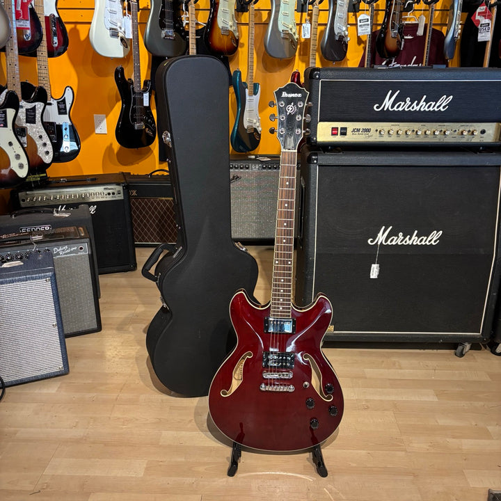 Ibanez - Artcore AS-73 Cherry w/ Hard Shell Case (2007) - USED.