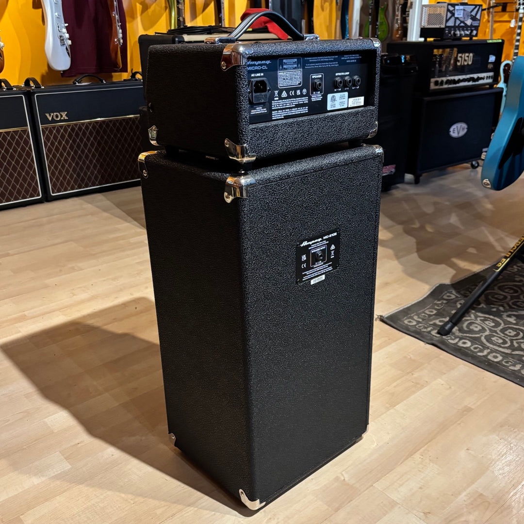 Ampeg - Micro CL Stack - 100 Watt w/ Ampeg 2x10 & Tweeter Cabinet  - DEMO
