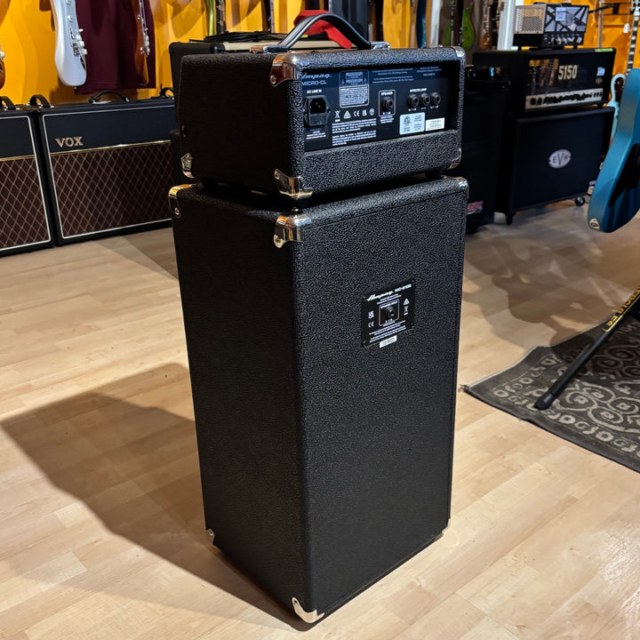 Ampeg - Micro CL Stack - 100 Watt w/ Ampeg 2x10 & Tweeter Cabinet  - DEMO