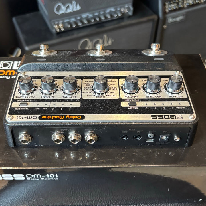 Boss - DM101 Analog Delay Machine w/Box, Power Supply & User Guide (MINT - 2024) - USED