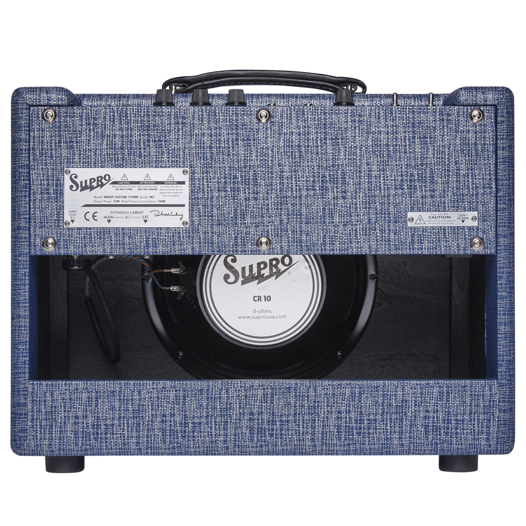 Supro 1970RK Keeley Custom 10 Pedal-Friendly 25-Watt 1x10" Combo Guitar Amplifier