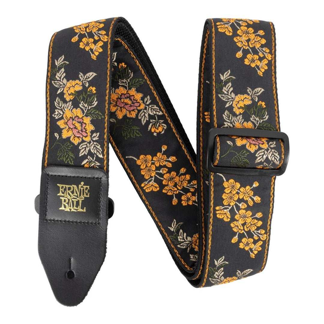 Ernie Ball Tangerine Blossom Jacquard Guitar Strap