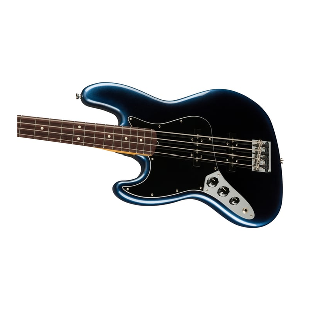 Fender American Professional II Jazz Bass Rosewood Fingerboard Electric Bass Guitar Left-Hand - Dark Night