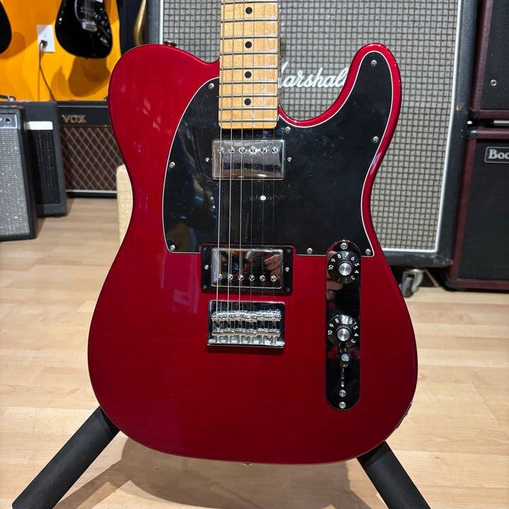 Fender - Blacktop Telecaster (HH C.A. Red / Maple Neck)  w/HD Case - 2011 - USED Electric Guitar