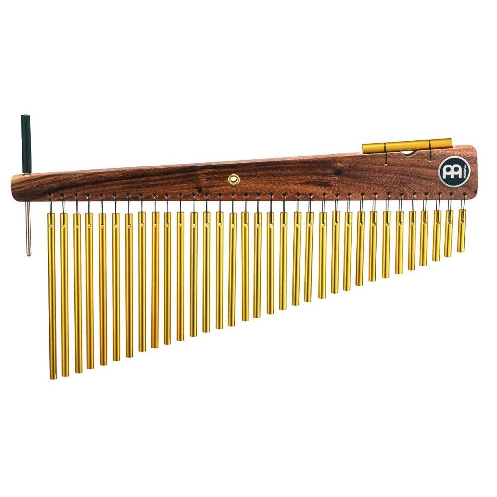 Meinl Aluminum Alloy Single Row Chimes 33 Bars - Gold