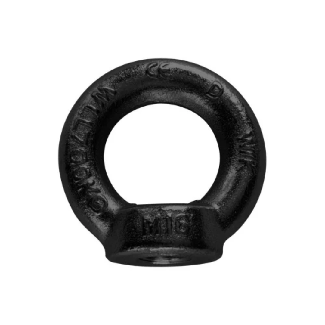 LCG LCG-M10B Ring Nut M10 DIN 582 (Black)