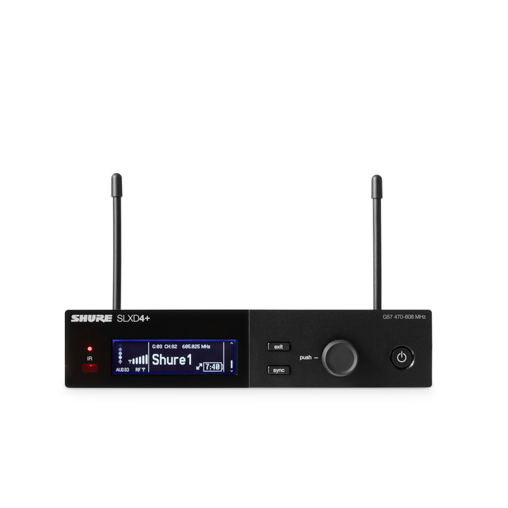 Shure SLXD4+=-G57 Wireless Receiver