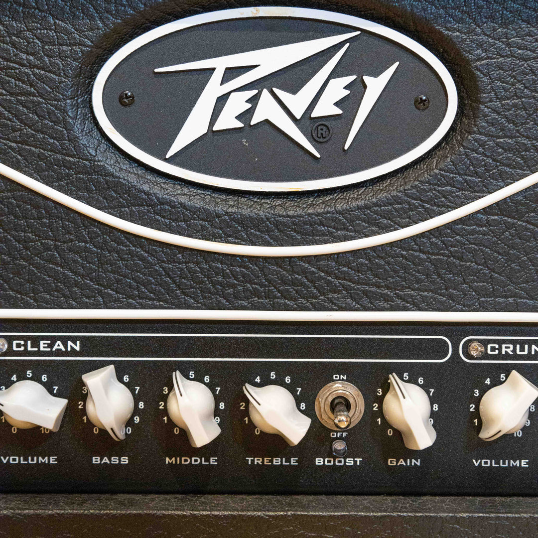 Peavey - USA Butcher 50-100 Watt Head & 90's VTM Butcher 412 w/ Foot Controller & 25' MIDI Cable - USED