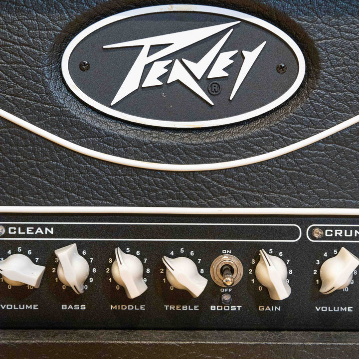 Peavey - USA Butcher 50-100 Watt Head & 90's VTM Butcher 412 w/ Foot Controller & 25' MIDI Cable - USED