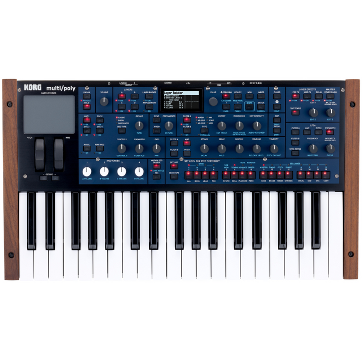 Korg MULTIPOLY 37 Key Virtual Analog Synth