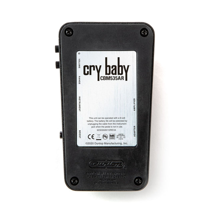 Dunlop CBM535AR Cry Baby Mini 535Q Auto-return
