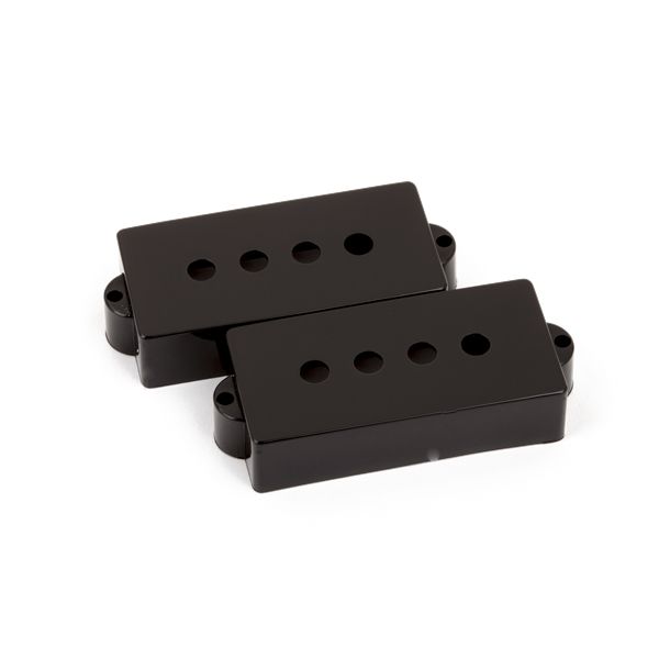 Fender Pure Vintage Precision Bass Pickup Covers - Black