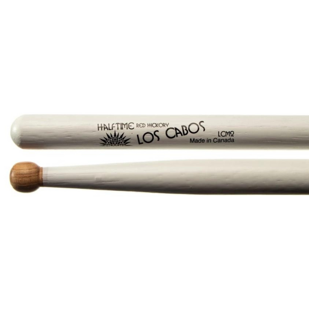 Los Cabos LCD-LCM2 Halftime Red Hickory Ball Drumsticks