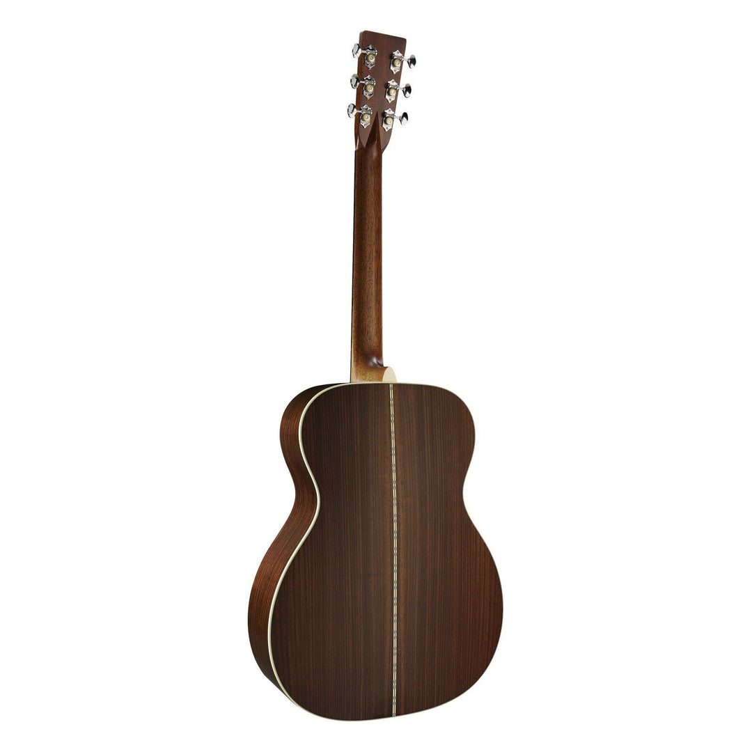 Martin 10Y25OM28AMBERTONEL Standard Series Acoustic – OM28 1933 Ambertone with Molded Hardshell Case, Left-Handed