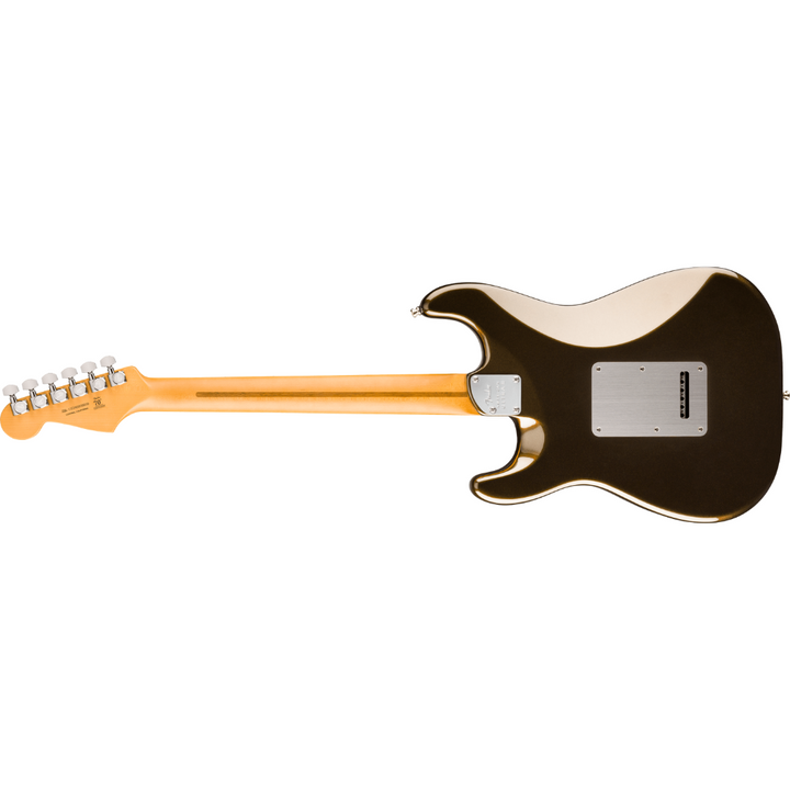 Fender American Ultra II Stratocaster HSS, Ebony Fingerboard (Texas Tea) Electric Guitar