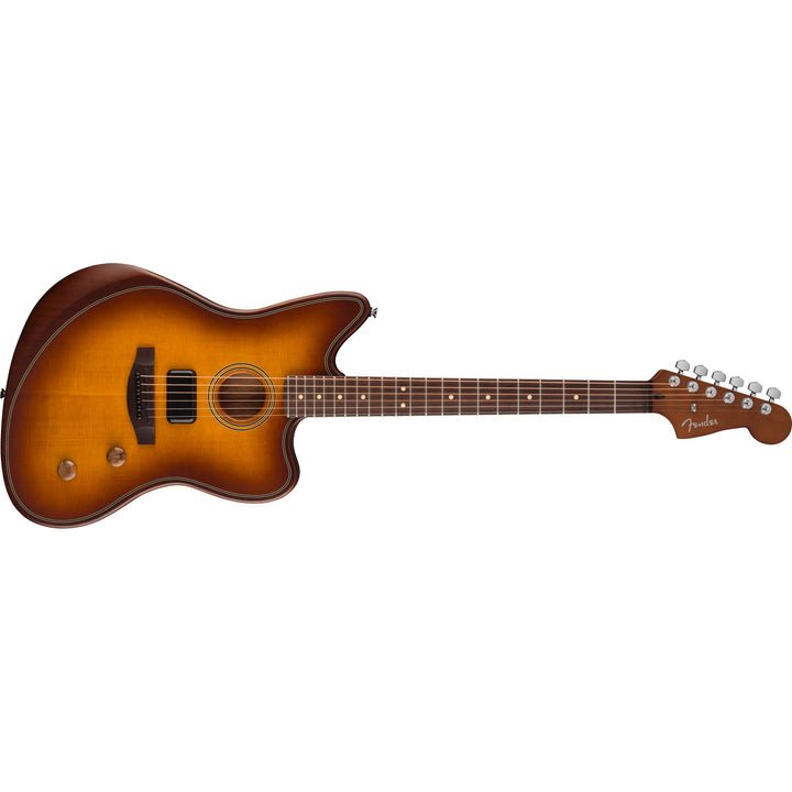 Fender Acoustasonic Standard Jazzmaster (Honey Burst) Acoustic-Electric Guitar