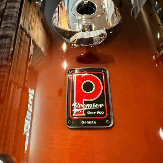 PREMIERUSED- Premier 24" x 18" Bass Drum- Dark Walnut Fade