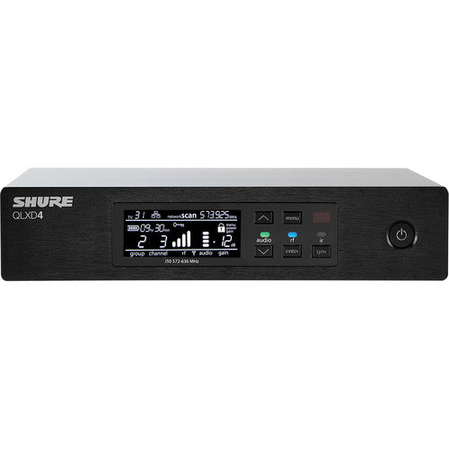 Shure QLXD4 Digital Wireless Receiver Frequency H50