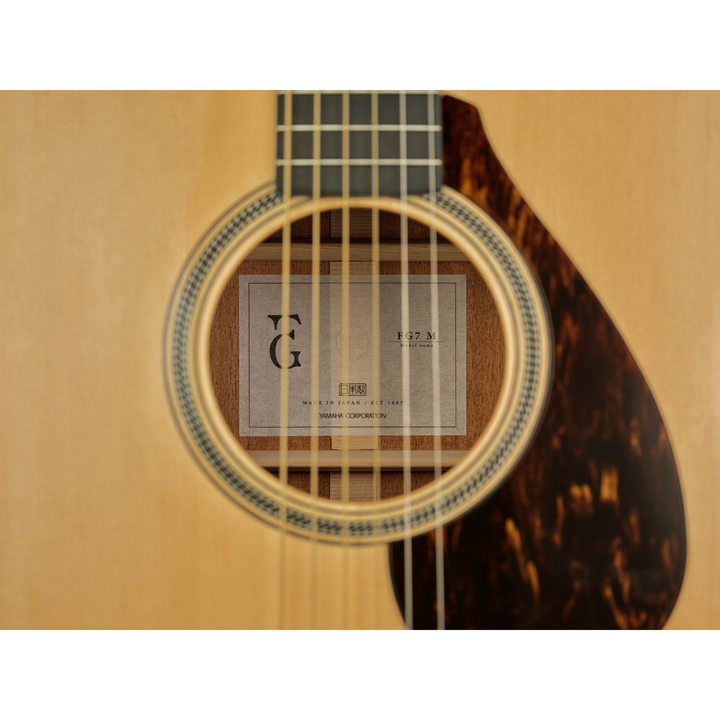 Yamaha FS7 M Premium Concert Acoustic Guitar (Natural)