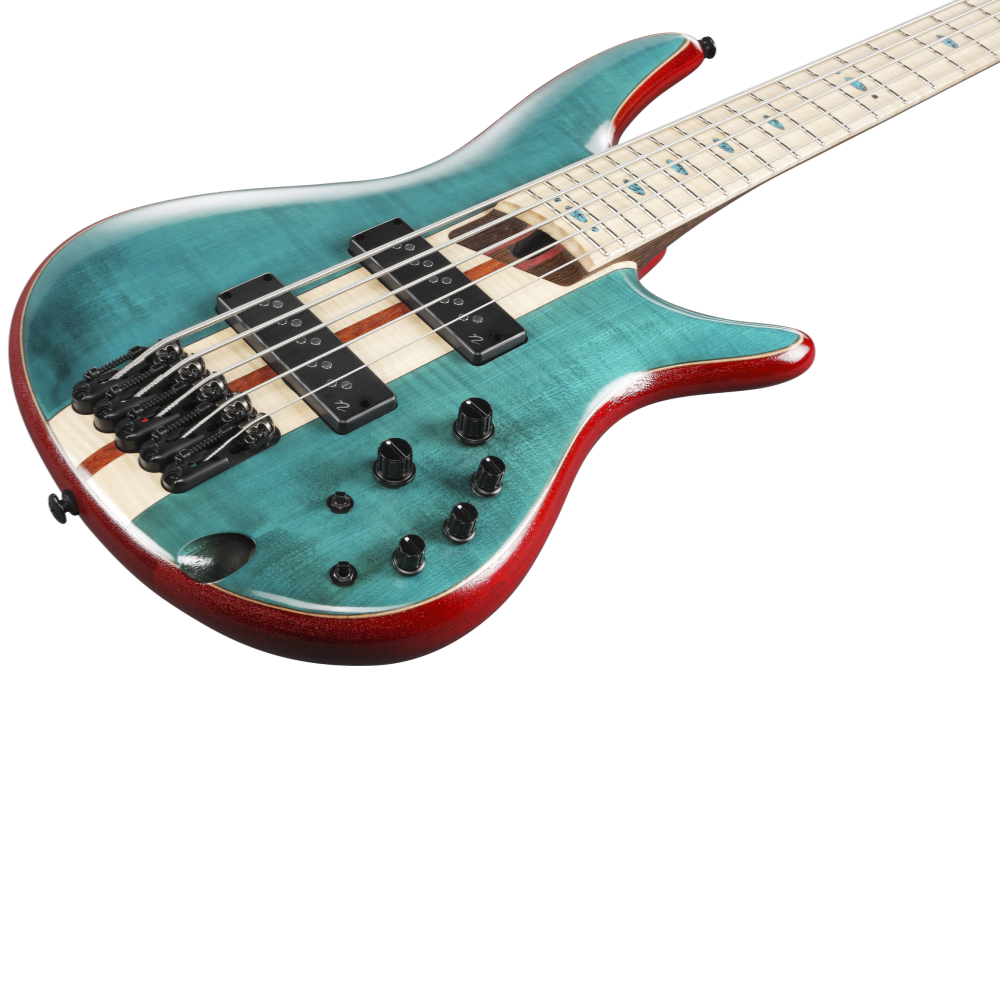 Ibanez SR Premium Electric Bass (Caribbean Green Low Gloss) SR1425BCGL