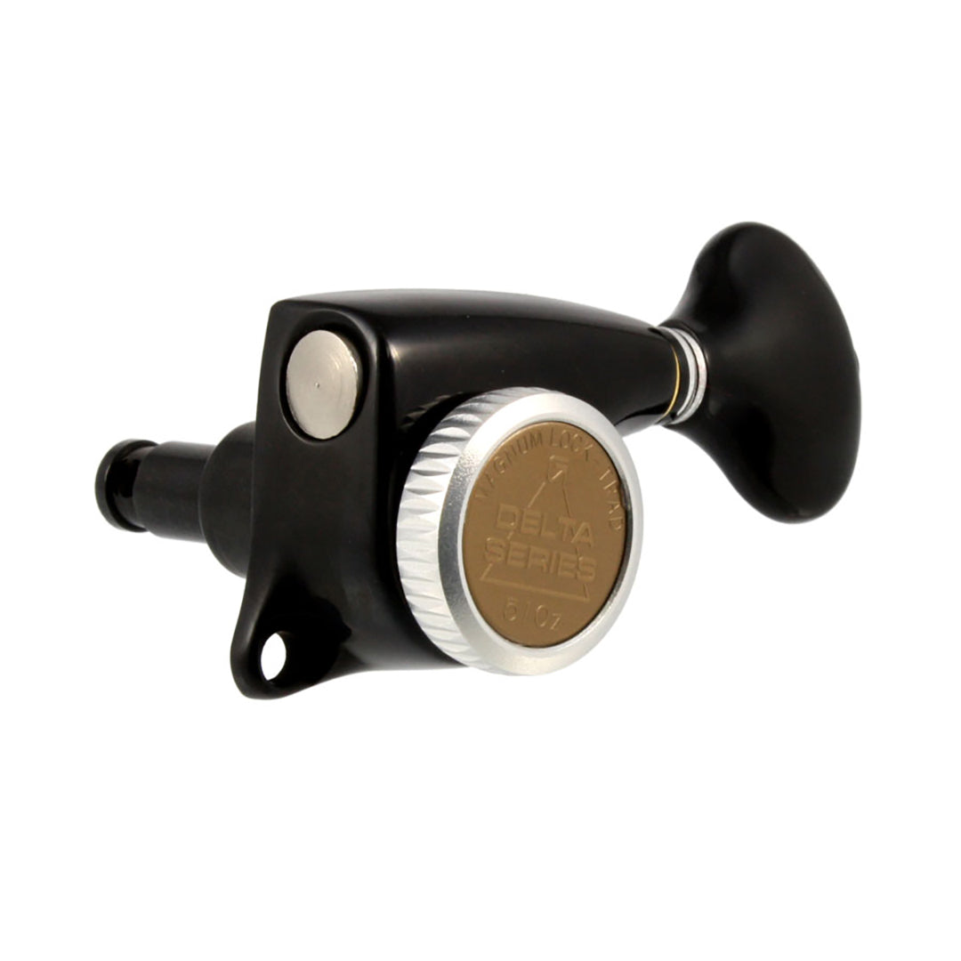 Allparts TK-7277 Gotoh Delta 6L Locking Tuners Black