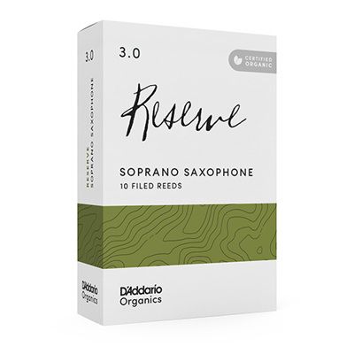 D'Addario Woodwinds ODIR1030 Reserve, Soprano Saxophone - Box Of 10 - 3.0