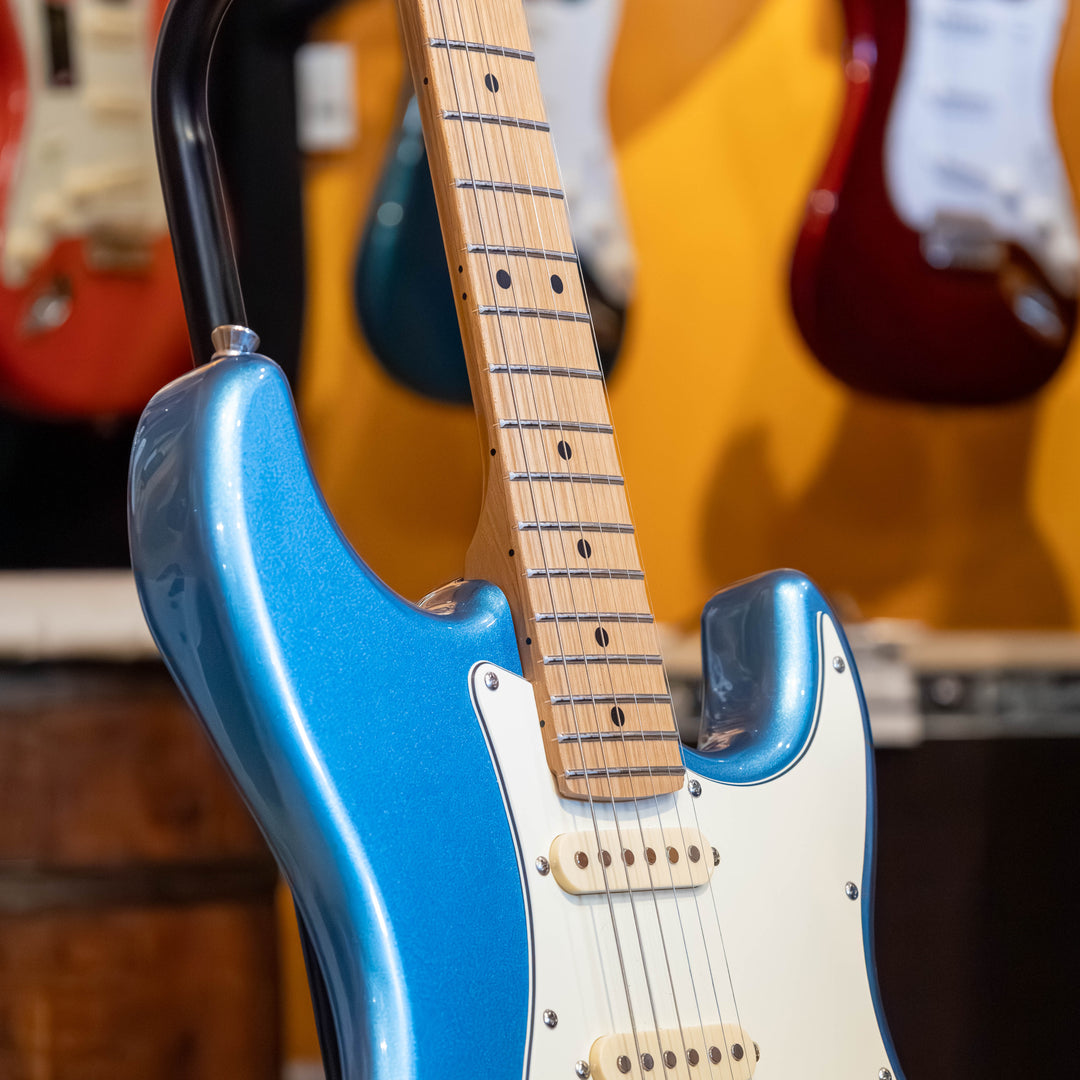 Jet Guitars - "JS-400" Roasted Maple HSS Strat Copy - "Lake Placid Blue" - (No Case Or Bag) - USED