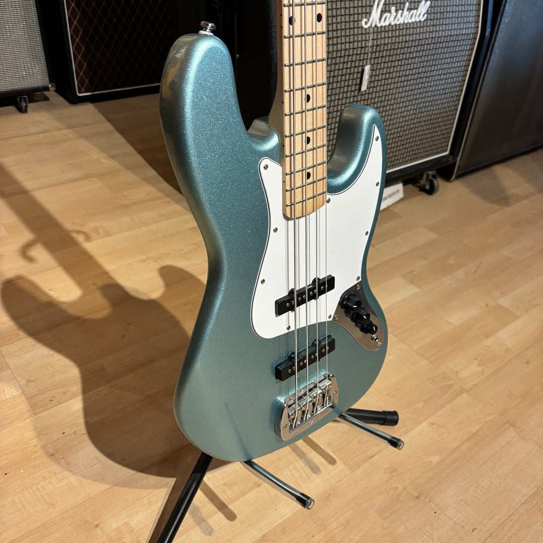 G&L - Tribute Series Jazz Bass - Lake Placid Blue w/ Hipshot D-Tuner Upgrade ( No Case Or Bag ) - USED