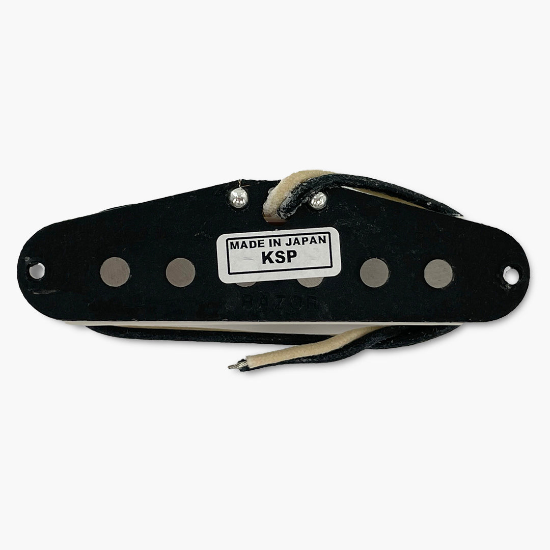 Allparts RZR-10051 Razor® Buraddo mūn Blood Moon Pickup for Stratocaster® - White