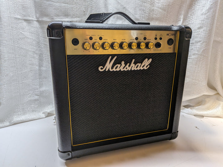 Marshall MG15GFX 4-Channel Solid-State Combo Amplifier with Presets and FX (Open Box)