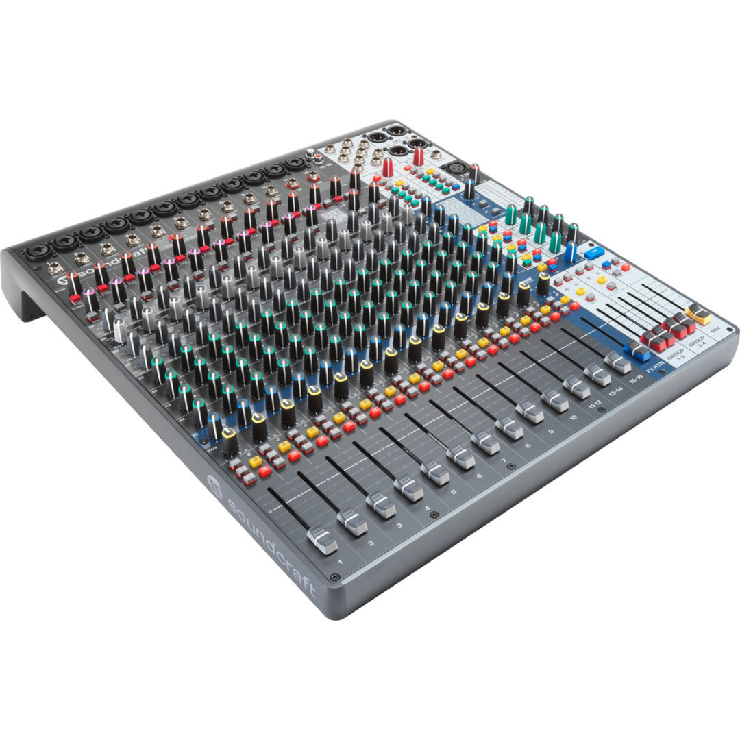 Soundcraft Signature Plus 16 16-Channel Analog Mixer with Lexicon Effects