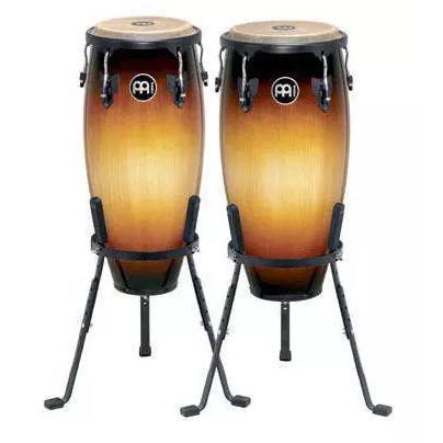 Meinl Headliner Congas with Stand - Vintage Sunburst