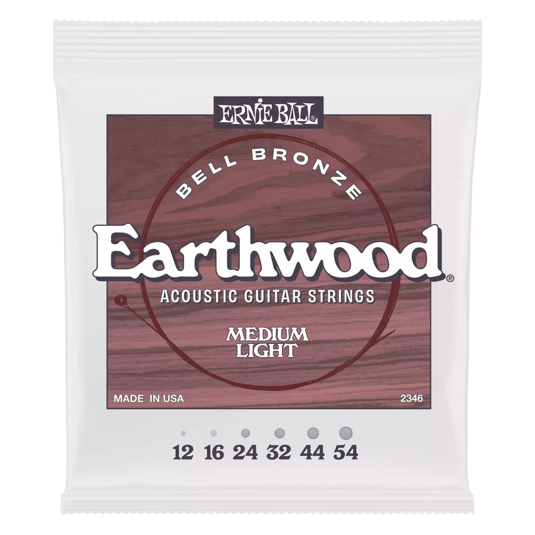 Ernie Ball 2346EB  Earthwood Bell Bronze Medium Light 12-54