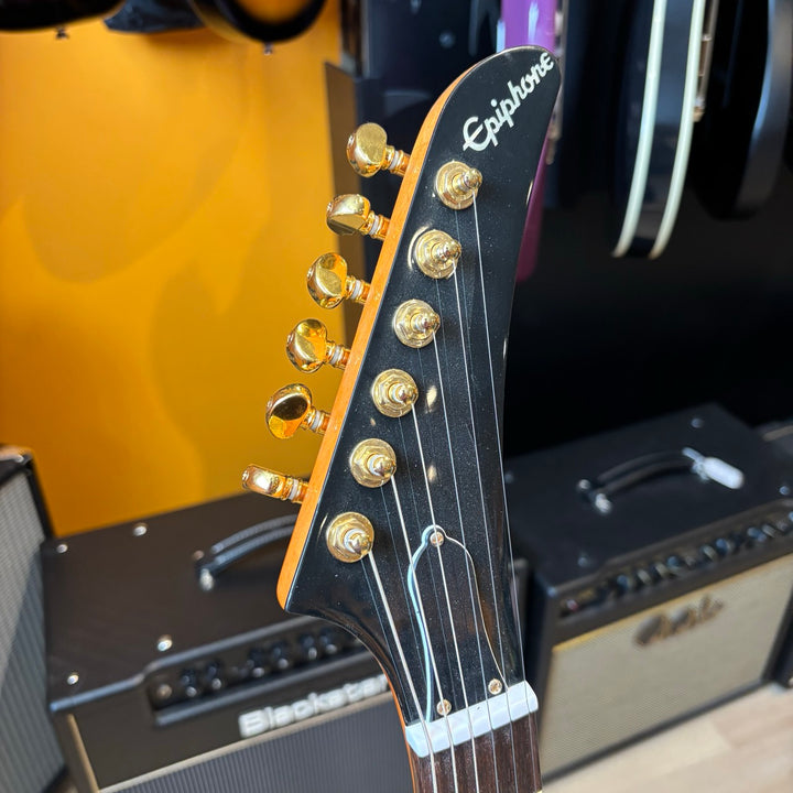Epiphone - 58 Reissue Korina Explorer (Natural - Gold) w/ Gig Bag - 2022 - USED