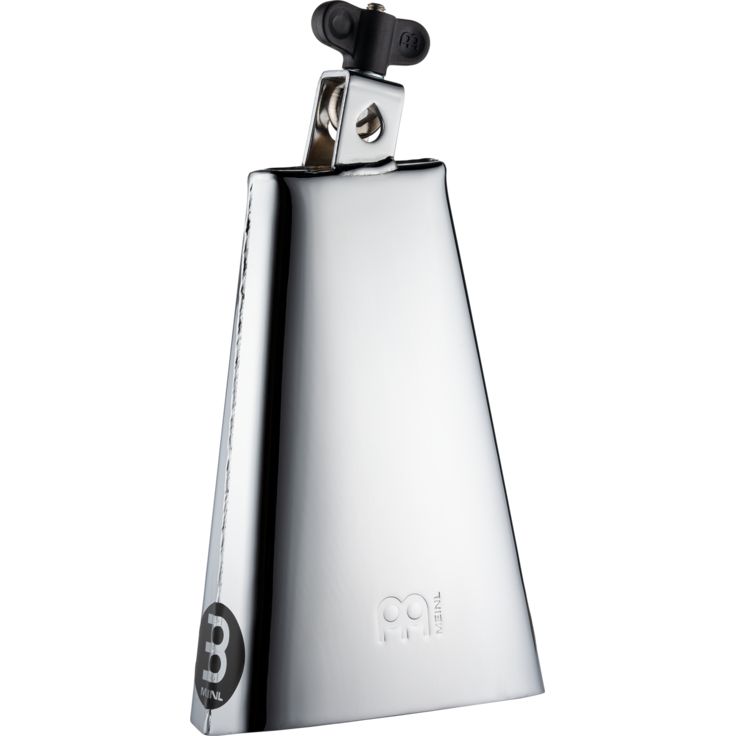 Meinl Percussion 8" Chrome Finish Cowbell Timbales Cowbell Small Mouth High polished chrome