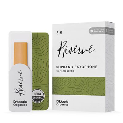 D'Addario Woodwinds ODIR1035 Reserve, Soprano Saxophone - Box Of 10 - 3.5