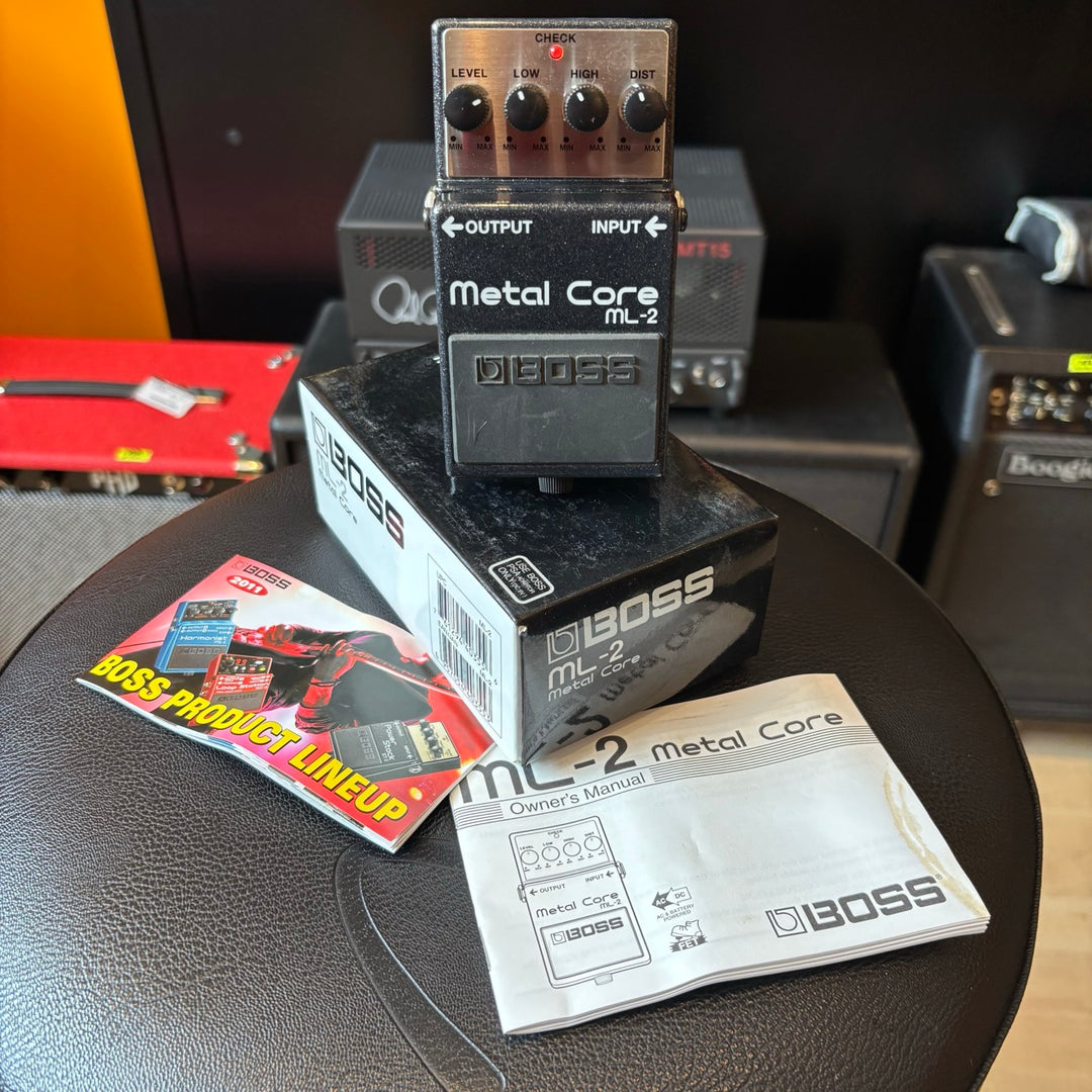 Boss - ML2 Metal Core Distortion Pedal w/ Box & User Guide (2010) - USED