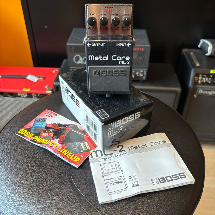 Boss - ML2 Metal Core Distortion Pedal w/ Box & User Guide (2010) - USED