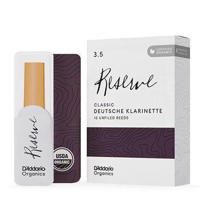 D'Addario Woodwinds ORCR1035D Reserve Classic German - Box Of 10 - 3.5