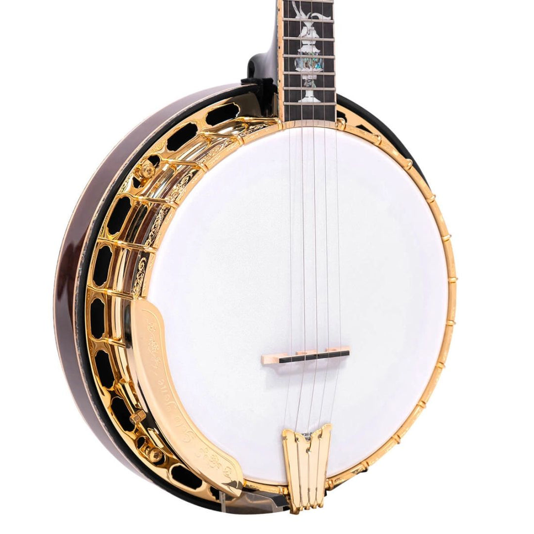 Gold Tone Mastertone OB-300: Orange Blossom Banjo (The Gold-Plated Beauty) with Case