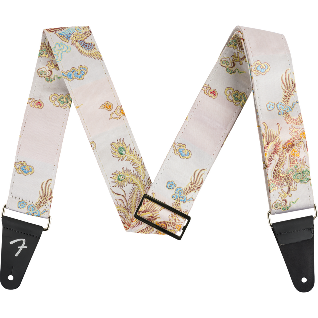 Fender Satin Dragon Strap -  Ivory